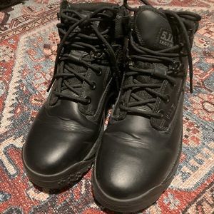 Women’s 5.11 Atac 6” Side Zip Black Boot Size 8